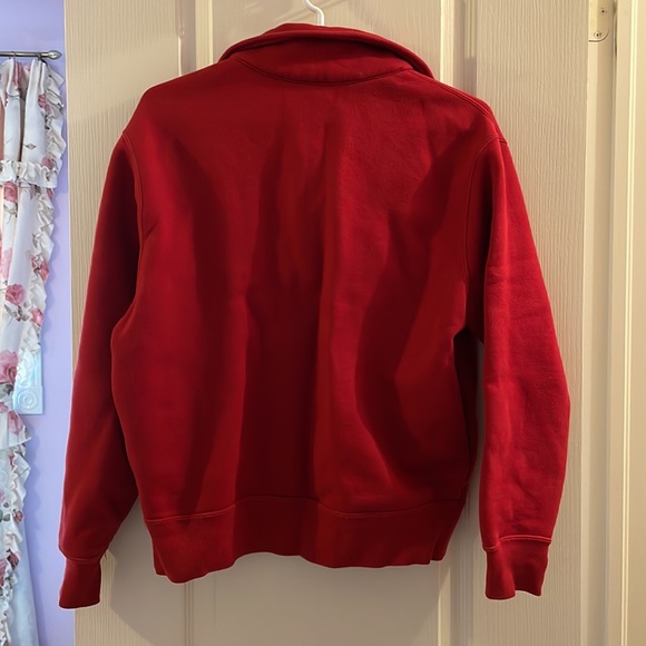 Mens red Roots quarter zip size XS - Picture 3 of 3